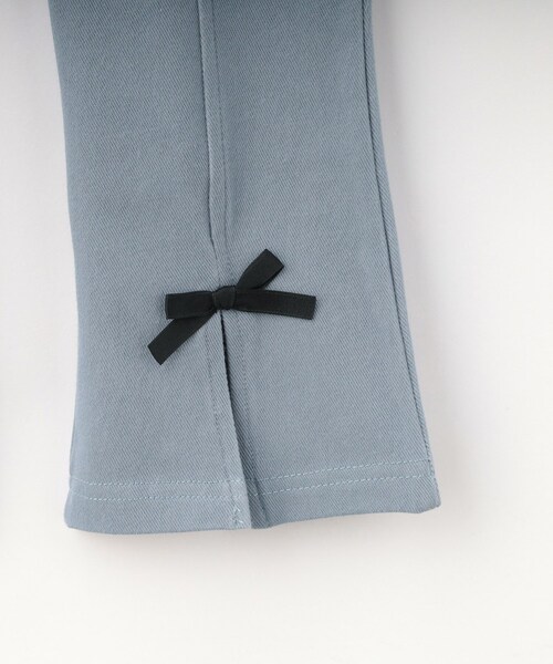 SHOO・LA・RUE（シューラルー）の「【100-150cm】デニム風ジャージフレアパンツ（その他パンツ・キッズ・サックスブルー/ブルー系その他・15 /14/13/12/11/10）」の7枚目の写真