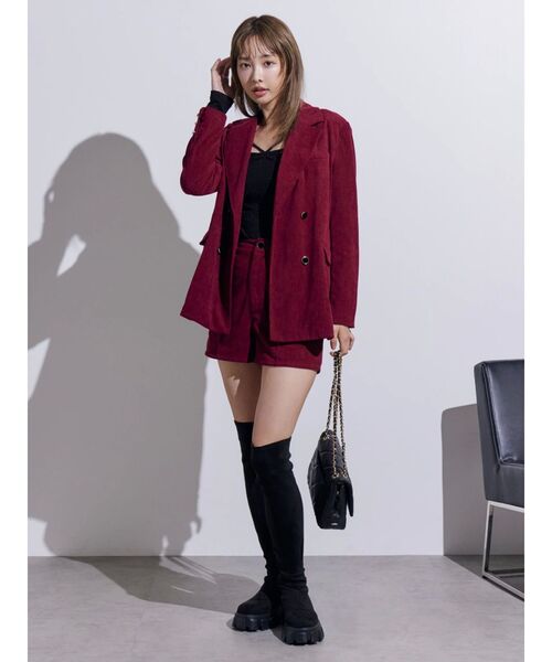 EATME（イートミー）の「E/Mスエードニーハイブーツ（ブーツ・レディース・ブラック・L/M）」の17枚目の写真