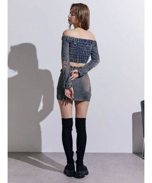 EATME（イートミー）の「E/Mスエードニーハイブーツ（ブーツ・レディース・ブラック・L/M）」の20枚目の写真