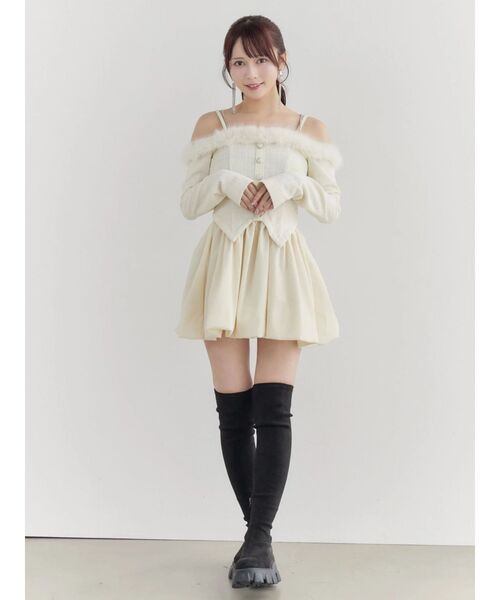 EATME（イートミー）の「E/Mスエードニーハイブーツ（ブーツ・レディース・ブラック・L/M）」の19枚目の写真