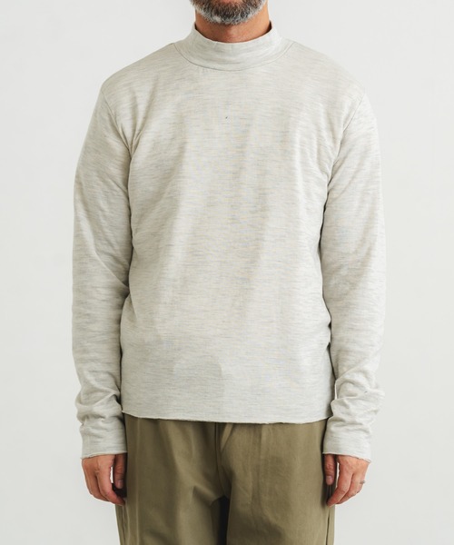 30/1TCリバーシブルニットハイネックP/O（Tシャツ/カットソー