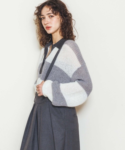 MARECHAL TERRE(マルシャルテル)の「タックワイドサロペット(その他パンツ・レディース・グレー/カーキ・FREE)」の8枚目の写真