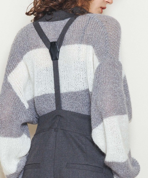 MARECHAL TERRE(マルシャルテル)の「タックワイドサロペット(その他パンツ・レディース・グレー/カーキ・FREE)」の13枚目の写真