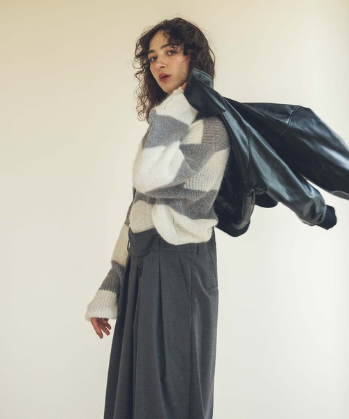 MARECHAL TERRE(マルシャルテル)の「タックワイドサロペット(その他パンツ・レディース・グレー/カーキ・FREE)」の17枚目の写真