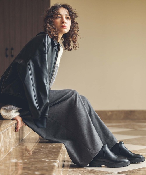 MARECHAL TERRE(マルシャルテル)の「タックワイドサロペット(その他パンツ・レディース・グレー/カーキ・FREE)」の22枚目の写真