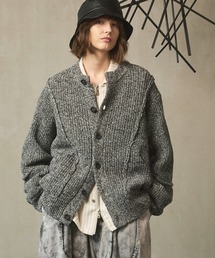 MAISON SPECIAL(]XyV)́sUNISEXt3 colors Wool Nylon Prime-Over Crew Neck Knit Cardigan/OۃE[iCvCI[o[N[lbNjbgJ[fBKyMAISON SPECIAL/]XyVz(J[fBK/{)