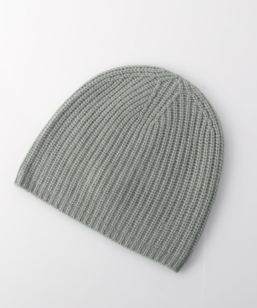 カシミヤ 100% ニット帽 キャップ（ニットキャップ/ビーニー）｜sankyo