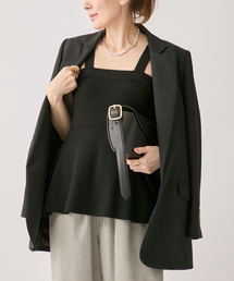 VERMEIL par iena（ヴェルメイユパーイエナ）の「wool knit flare トップス（ニット/セーター・レディース）」