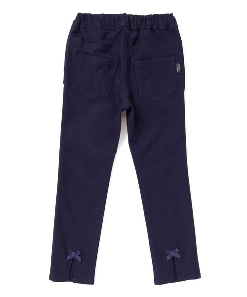 Noeil aime BeBe（ノイユエイムベベ）の「リボン付きストレッチツイルスリムパンツ（その他パンツ・キッズ・ネイビー/パープル・110cm/90cm/100cm/120cm/130cm）」の13枚目の写真