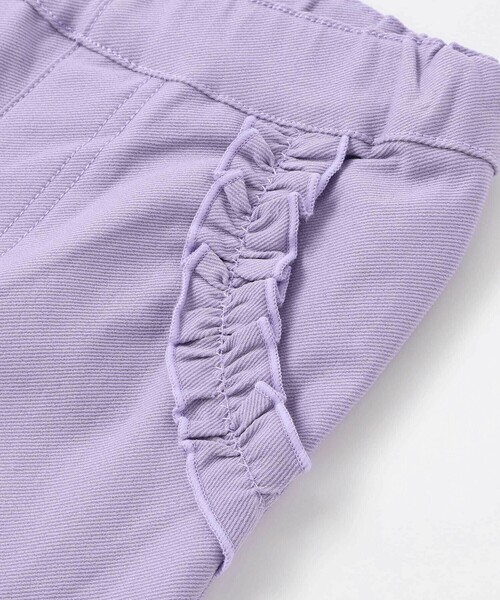 Noeil aime BeBe（ノイユエイムベベ）の「リボン付きストレッチツイルスリムパンツ（その他パンツ・キッズ・ネイビー/パープル・110cm/90cm/100cm/120cm/130cm）」の7枚目の写真