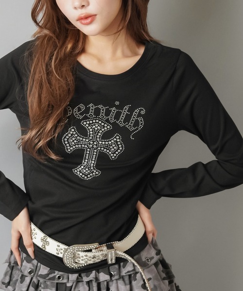 大人気デザインが長袖になって再登場！長袖カットソー/ストーンクロス