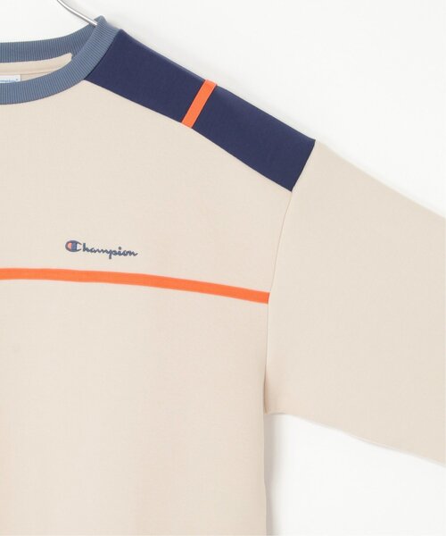 Champion(チャンピオン)の「Champion チャンピオン クルーネックスウェット(スウェット・レディース・ベージュ/ブラウン/ダークブルー・M)」の6枚目の写真
