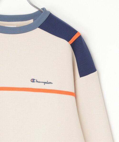 Champion(チャンピオン)の「Champion チャンピオン クルーネックスウェット(スウェット・レディース・ベージュ/ブラウン/ダークブルー・M)」の14枚目の写真