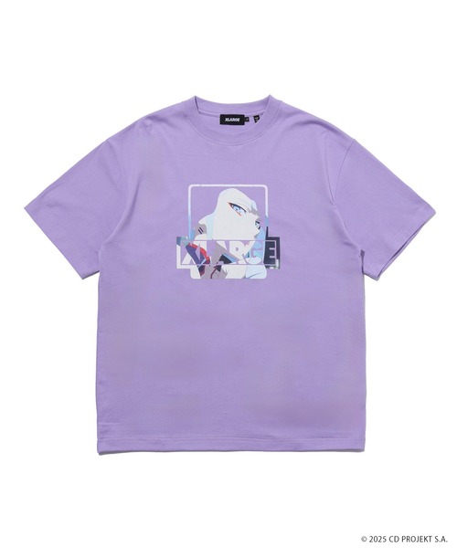 SiM Mサイズ tシャツ 紫 WEB限定カラー展開あり】XLARGE×CYBERPUNK: EDGERUNNERS S/S TEE LUCY