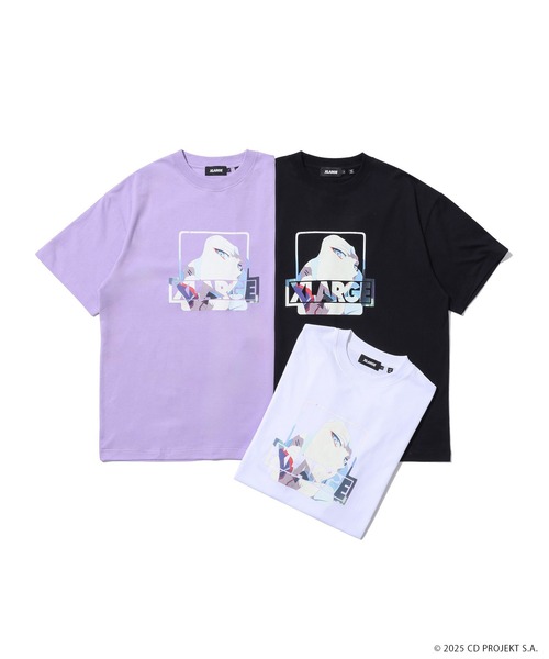 WEB限定カラー展開あり】XLARGE×CYBERPUNK: EDGERUNNERS S/S TEE LUCY
