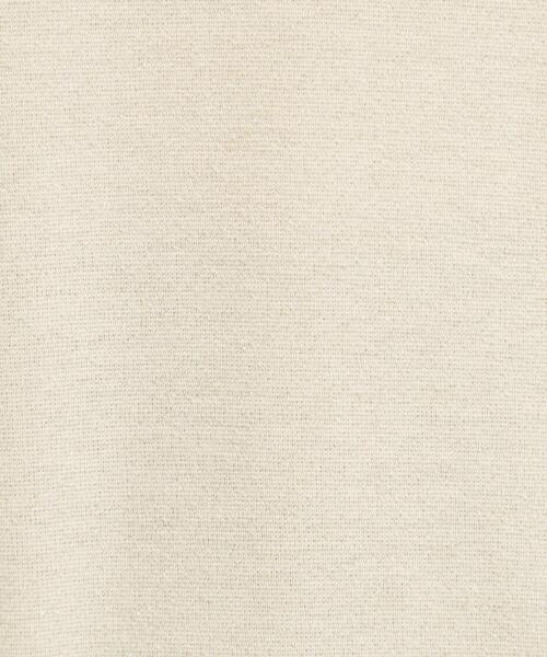 ITS'DEMO(イッツデモ)の「【手洗い可】ラメポンチドルマントップス(Tシャツ/カットソー・レディース・オフホワイト/ブラック/ライトベージュ・00)」の4枚目の写真