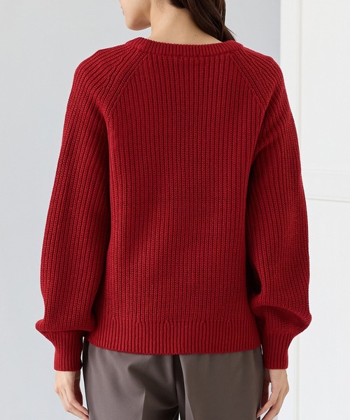 金釦付ケーブル編ニット（ニット/セーター）｜Honeys（ハニーズ）の