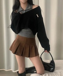 almo（アルモ）の「【LAMPOON】レイヤードニットセット（ニット/セーター）」