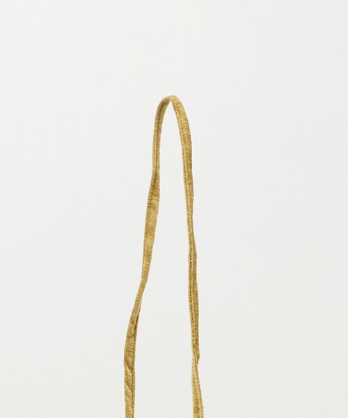 beej（ビージ）の「【別注】＜beej＞エンブロイダリー ショルダーバッグ（ショルダーバッグ・キッズ・ダークブラウン/イエロー/ダークオレンジ・FREE）」の7枚目の写真