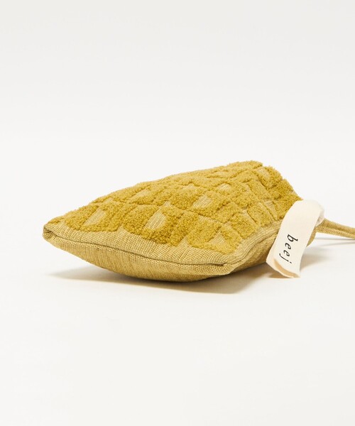 beej（ビージ）の「【別注】＜beej＞エンブロイダリー ショルダーバッグ（ショルダーバッグ・キッズ・ダークブラウン/イエロー/ダークオレンジ・FREE）」の8枚目の写真