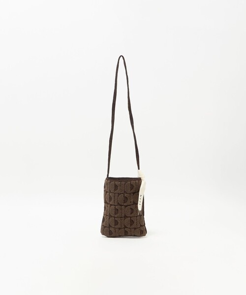 beej（ビージ）の「【別注】＜beej＞エンブロイダリー ショルダーバッグ（ショルダーバッグ・キッズ・ダークブラウン/イエロー/ダークオレンジ・FREE）」の13枚目の写真