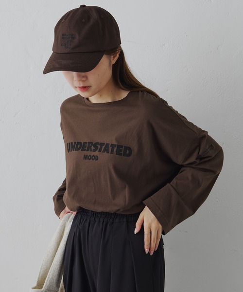 FEEL GOOD CONNECTION AND BLISSFUL TIME（フィールグッドコネクションアンドブリスフルタイム）の「ロゴ刺繍キャップ（キャップ・レディース・ベージュ/ブラウン/ブラック・FREE）」の10枚目の写真