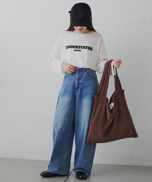 FEEL GOOD CONNECTION AND BLISSFUL TIME（フィールグッドコネクションアンドブリスフルタイム）の「ロゴ刺繍キャップ（キャップ・レディース・ベージュ/ブラウン/ブラック・FREE）」の13枚目の写真