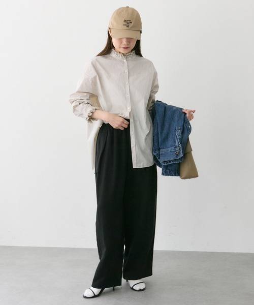 FEEL GOOD CONNECTION AND BLISSFUL TIME（フィールグッドコネクションアンドブリスフルタイム）の「ロゴ刺繍キャップ（キャップ・レディース・ベージュ/ブラウン/ブラック・FREE）」の7枚目の写真