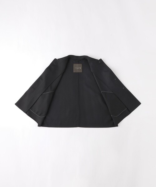 MACKINTOSH LONDON(マッキントッシュ ロンドン)の「【ROSLEY/ロズリー】ライトウールリバーコート(ピーコート・レディース・ブラック/ブラウン/チャコールグレー・38)」の12枚目の写真