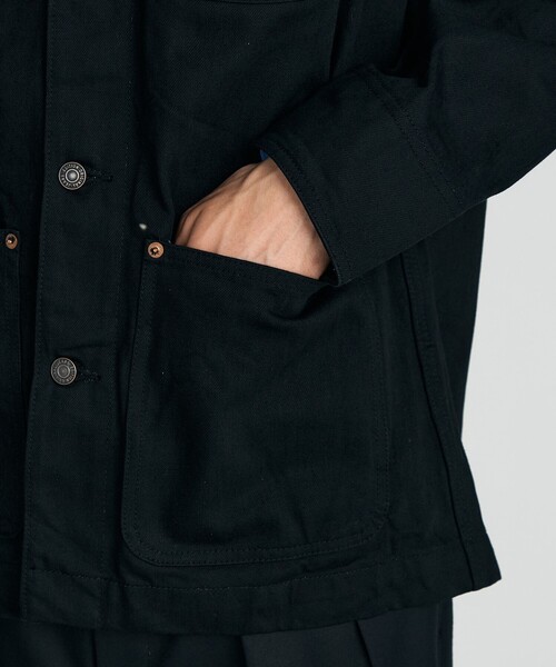 POP TRADING COMPANY ブラックカバーオール L POP TRADING COMPANY ブラックカバーオール L POP TRADING