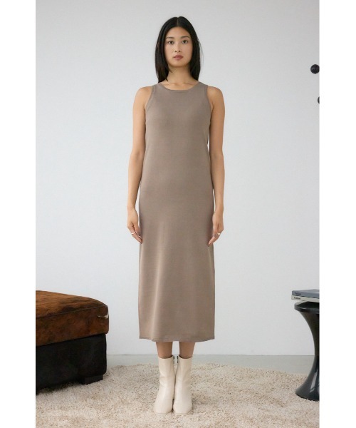 ジップアンサンブルニットワンピース（ワンピース）｜AZUL BY MOUSSY