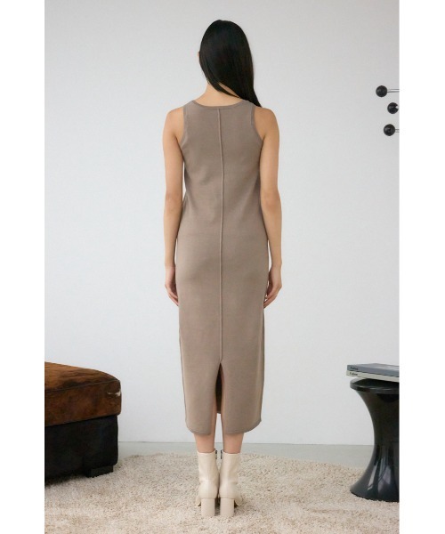 セール】ジップアンサンブルニットワンピース（ワンピース）｜AZUL BY