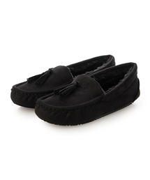 Fin(フィン)のフェイクファータッセルモカシン【低反発スポンジ入り】(モカシン/デッキシューズ)