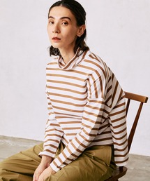 LA MARINE FRANCAISE | バスク天竺オフタートルプルオーバー(Tシャツ/カットソー)