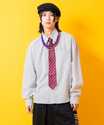 ankoROCK（アンコロック）の「a.p.o.v. -ankoROCK's select- ソフトコットンクロップド丈レトロチェックシャツ（シャツ/ブラウス）」