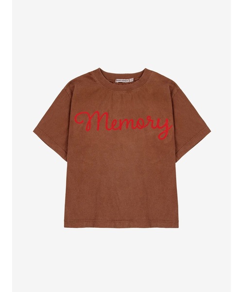BOBO CHOSES(ボボショーズ)の「Memory T-shirt(Tシャツ/カットソー・キッズ・ダークブラウン・2-3YEAR/4-5YEAR/6-7YEAR/8-9y/10-11y/12-13y)」の2枚目の写真