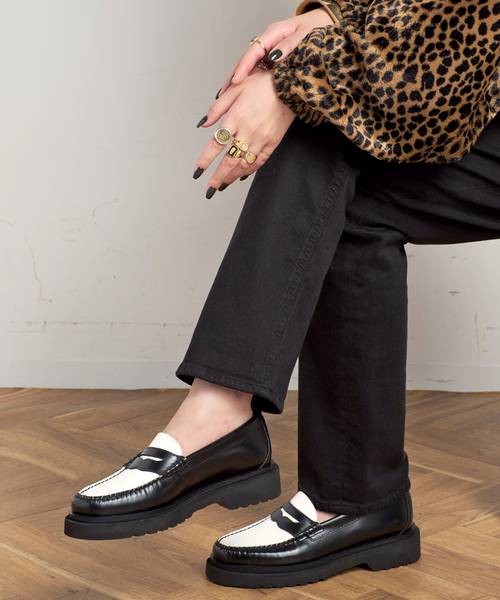 G.H.BASS(ジーエイチバス)の「【G.H.BASS/ジーエイチバス】WEEJUN Loafer(ローファー・レディース・ブラック/ブラック系その他・24.5cm/25.5cm/23.5cm)」の15枚目の写真