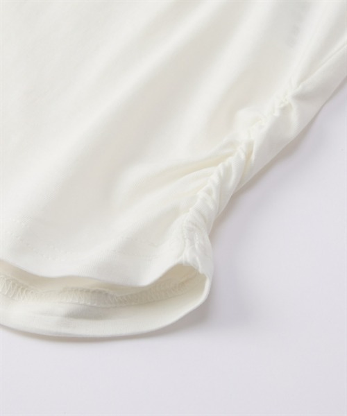 QUNTSTYLE（キュントスタイル）の「選べるデザイン♪長袖プリントＴシャツ（Tシャツ/カットソー・キッズ・ネイビー/アイボリー/パープル系/ブルー・140/150/160）」の7枚目の写真