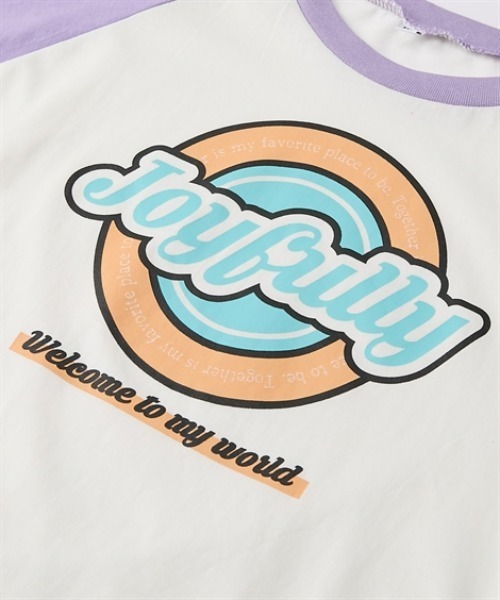 QUNTSTYLE（キュントスタイル）の「選べるデザイン♪長袖プリントＴシャツ（Tシャツ/カットソー・キッズ・ネイビー/アイボリー/パープル系/ブルー・140/150/160）」の8枚目の写真