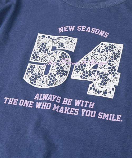 QUNTSTYLE（キュントスタイル）の「選べるデザイン♪長袖プリントＴシャツ（Tシャツ/カットソー・キッズ・ネイビー/アイボリー/パープル系/ブルー・140/150/160）」の11枚目の写真