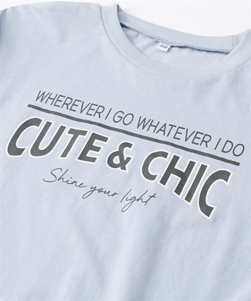 QUNTSTYLE（キュントスタイル）の「選べるデザイン♪長袖プリントＴシャツ（Tシャツ/カットソー・キッズ・ネイビー/アイボリー/パープル系/ブルー・140/150/160）」の12枚目の写真