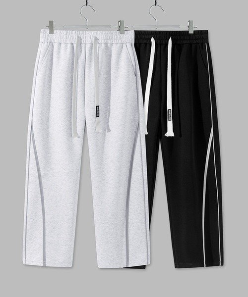 aimoha(アイモハ)の「ルーズフィット スウェットパンツ/loose fit sweatpants(スウェットパンツ・メンズ・ブラック/ライトグレー・LARGE/MEDIUM/X-LARGE)」の19枚目の写真