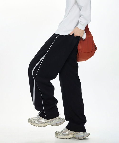 aimoha(アイモハ)の「ルーズフィット スウェットパンツ/loose fit sweatpants(スウェットパンツ・メンズ・ブラック/ライトグレー・LARGE/MEDIUM/X-LARGE)」の10枚目の写真