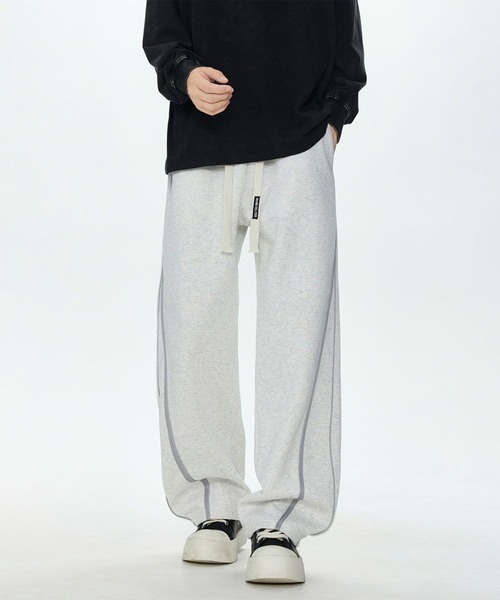 aimoha(アイモハ)の「ルーズフィット スウェットパンツ/loose fit sweatpants(スウェットパンツ・メンズ・ブラック/ライトグレー・LARGE/MEDIUM/X-LARGE)」の13枚目の写真