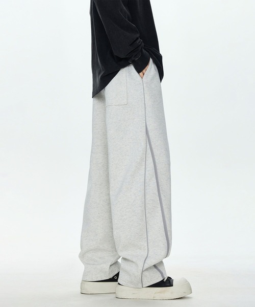 aimoha(アイモハ)の「ルーズフィット スウェットパンツ/loose fit sweatpants(スウェットパンツ・メンズ・ブラック/ライトグレー・LARGE/MEDIUM/X-LARGE)」の18枚目の写真
