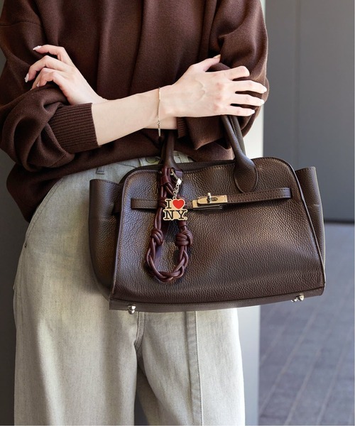 追加》【AULENTTI/オウレンティ】バックルツキMINI BOSTON（ボストン