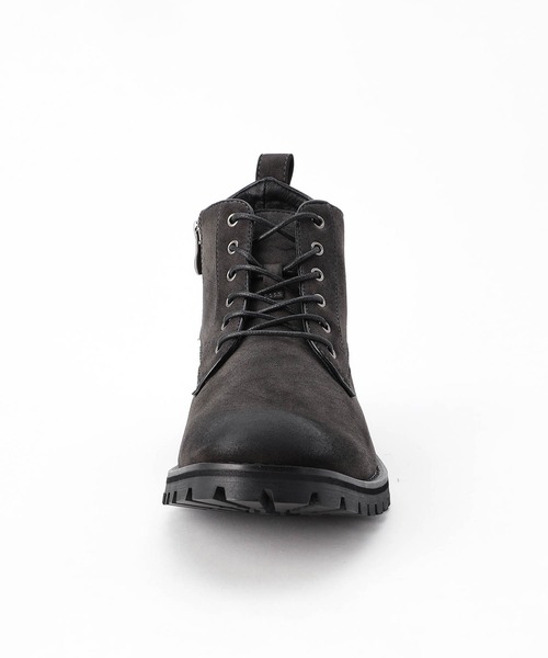 HIDEAWAYS NICOLE（ハイダウェイニコル）の「タンクソールブーツ（ブーツ・メンズ・ライトグレー/チャコールグレー・25.5cm/26.5cm/27.5cm）」の8枚目の写真