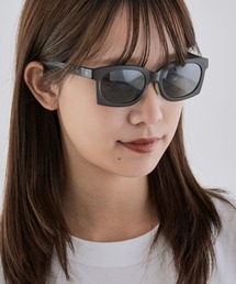 eye c u（アイシーユー ）の「eye c u/アイシーユー NRT 偏光レンズ ウェリントン型サングラス（サングラス）」