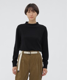 MHL. | WOOL COTTON LIGHT JERSEY TOP(Tシャツ/カットソー)