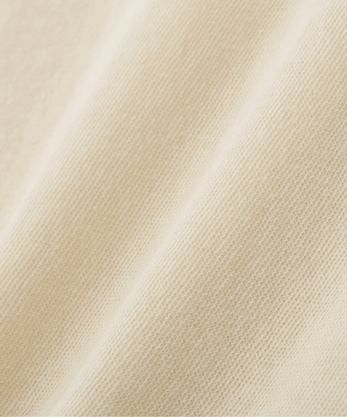 MHL.（エムエイチエル）の「WOOL COTTON LIGHT JERSEY TOP（Tシャツ/カットソー・レディース・ベージュ系その他2/ブラック・2）」の10枚目の写真